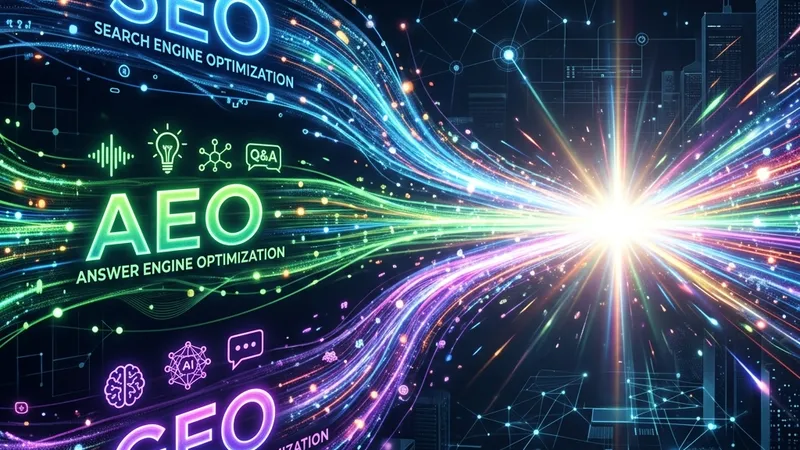 A Batalha das Siglas: SEO, AEO e GEO Diferenças entre SEO, AEO e GEO