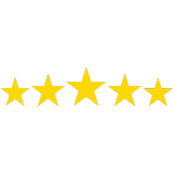 Avaliação cinco estrelas de clientes satisfeitos com os serviços da Top Web Mkt em marketing digital

